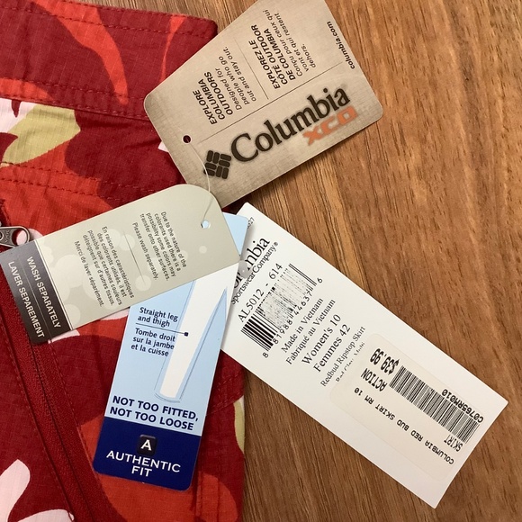 NWT Columbia Mini Skirt  Sz 10 Medium - Picture 4 of 10